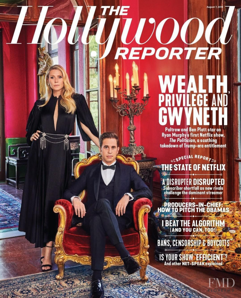  featured on the The Hollywood Reporter cover from August 2019