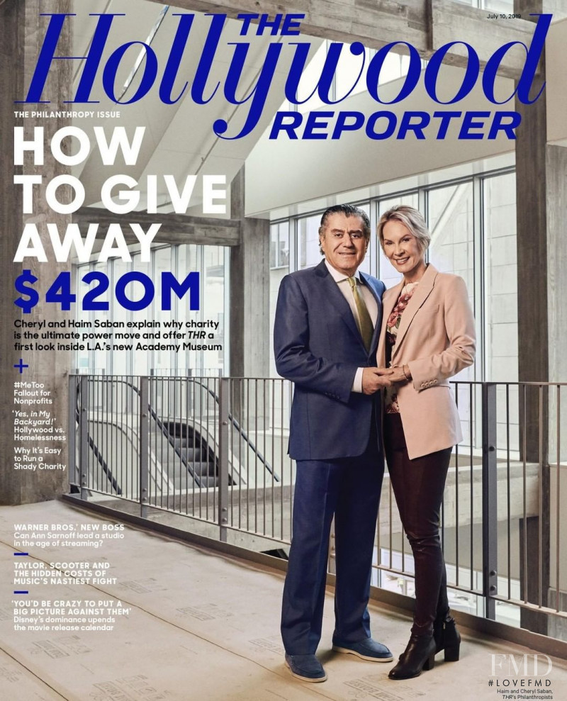  featured on the The Hollywood Reporter cover from July 2019