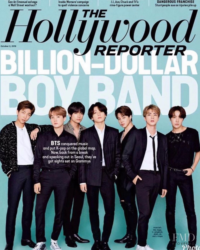  featured on the The Hollywood Reporter cover from October 2019