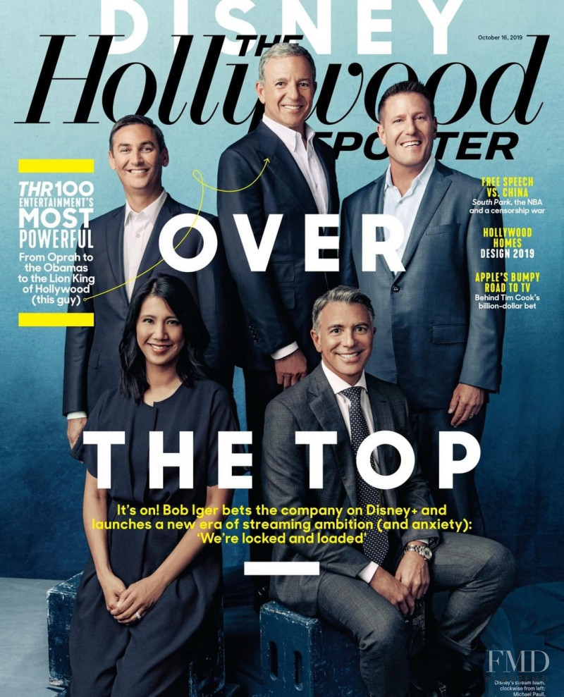  featured on the The Hollywood Reporter cover from October 2019