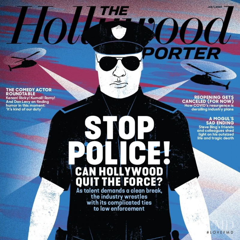  featured on the The Hollywood Reporter cover from July 2020