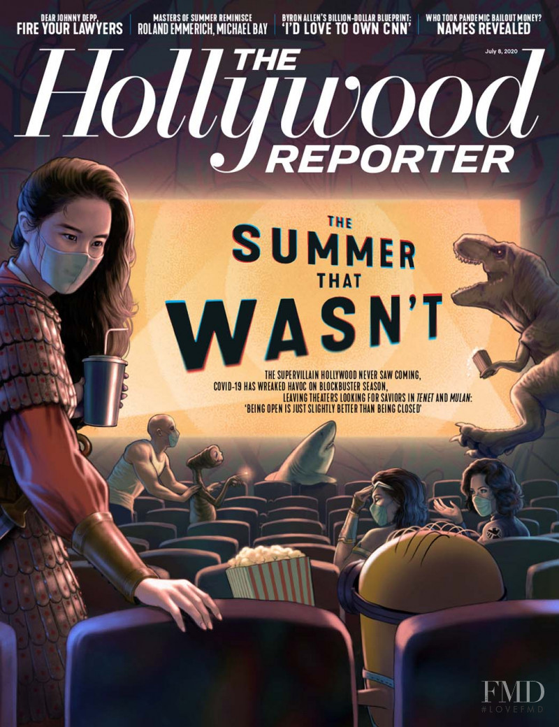  featured on the The Hollywood Reporter cover from July 2020