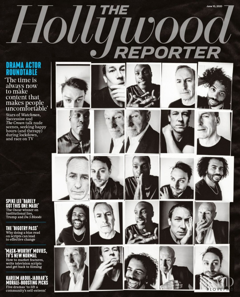  featured on the The Hollywood Reporter cover from June 2020