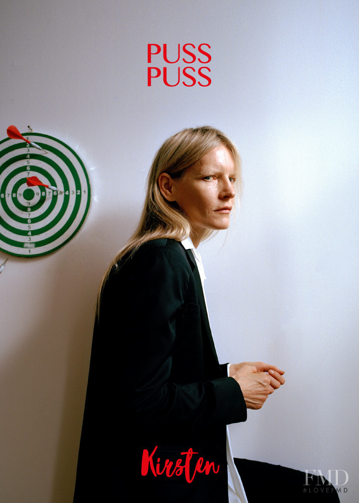 Kirsten Owen featured on the Puss Puss cover from December 2017