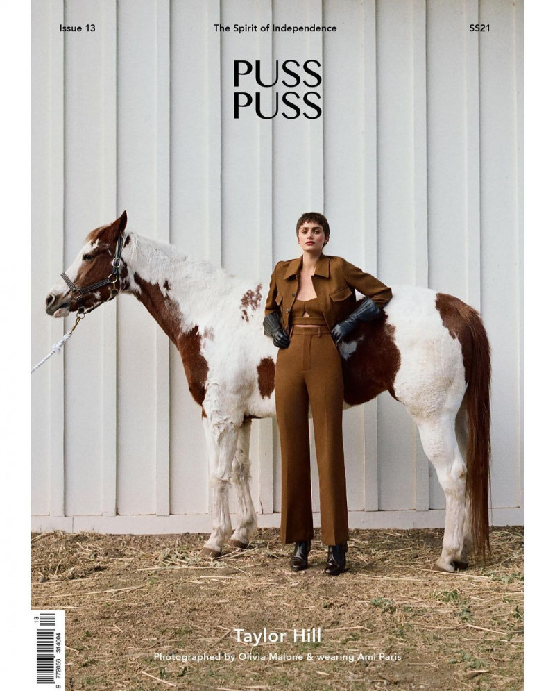 Taylor Hill featured on the Puss Puss cover from May 2021