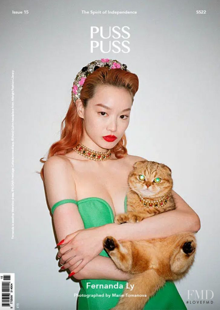 Fernanda Hin Lin Ly featured on the Puss Puss cover from February 2022