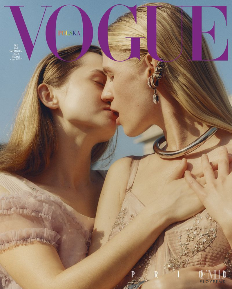  featured on the Vogue Poland cover from June 2022