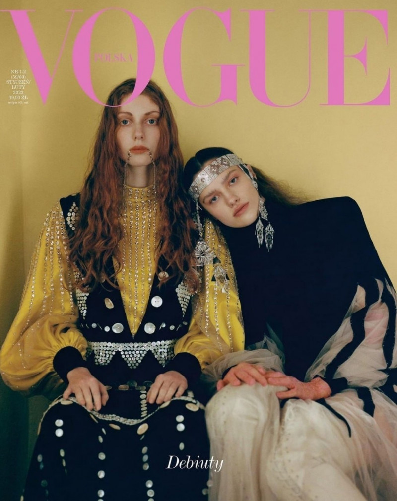  featured on the Vogue Poland cover from January 2023