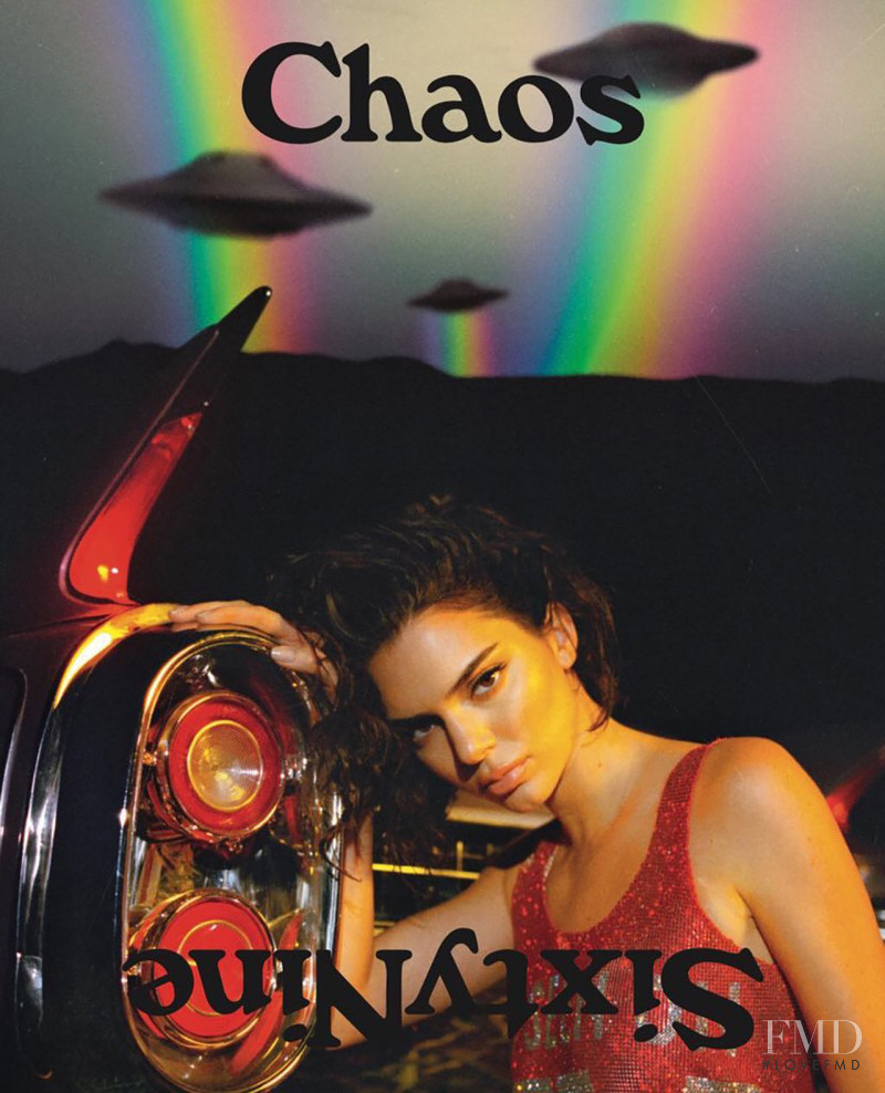 Kendall Jenner featured on the Chaos 69 cover from November 2017