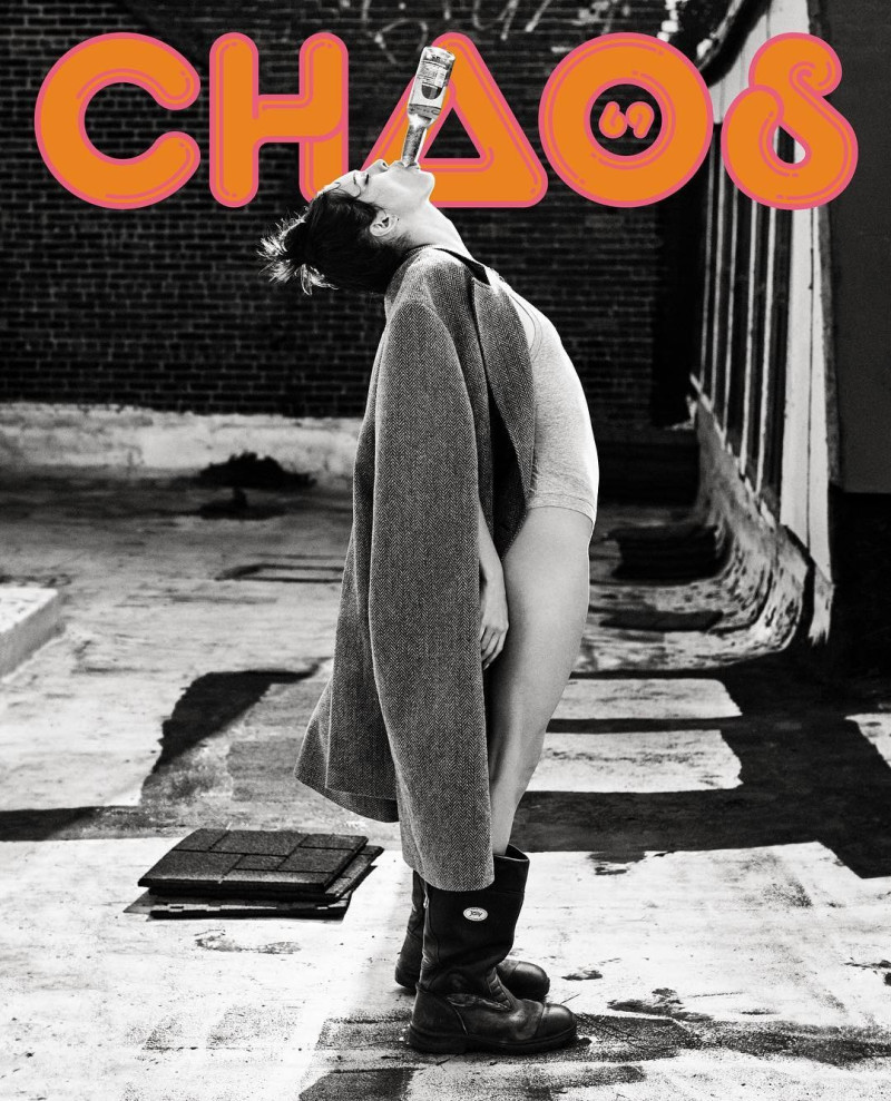 Kendall Jenner featured on the Chaos 69 cover from December 2018