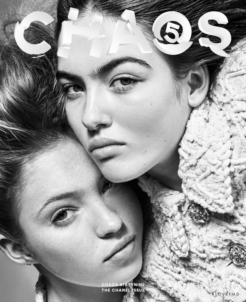 Lila Grace Moss, Stella Jones featured on the Chaos 69 cover from August 2020