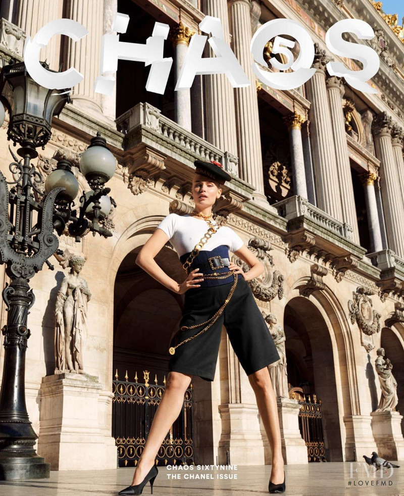 Natasha Poly featured on the Chaos 69 cover from August 2020