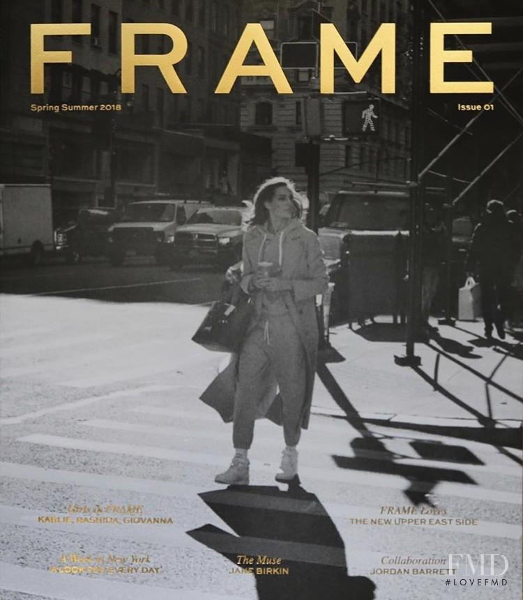 Othilia Simon featured on the Frame cover from February 2018