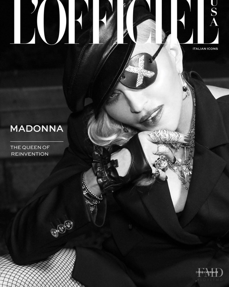 Madonna featured on the L\'Officiel USA cover from December 2019