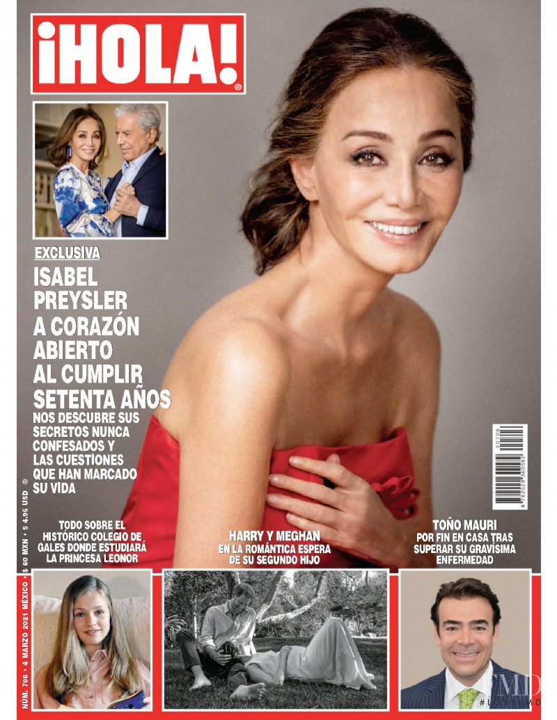  featured on the Hola! Mexico cover from March 2021