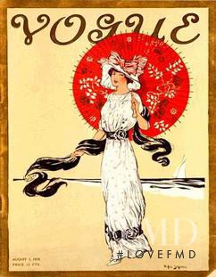  featured on the Vogue USA cover from August 1910