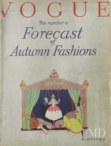  featured on the Vogue USA cover from September 1916