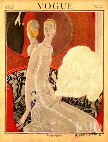  featured on the Vogue USA cover from October 1922