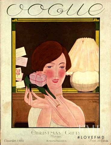  featured on the Vogue USA cover from December 1924