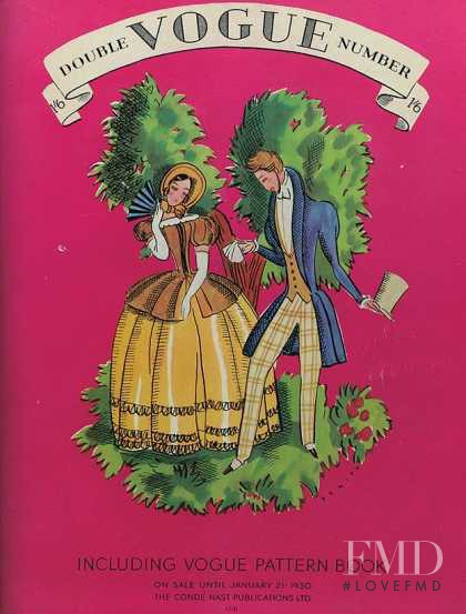  featured on the Vogue USA cover from November 1929