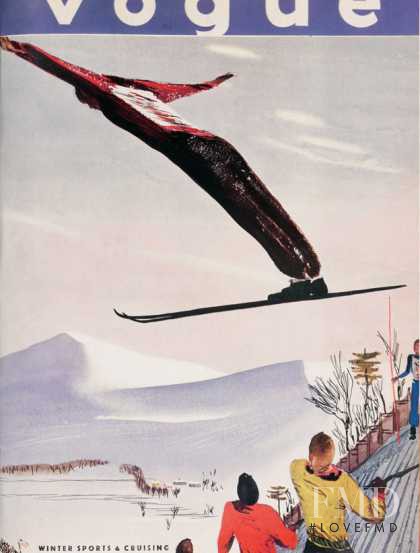  featured on the Vogue USA cover from December 1936