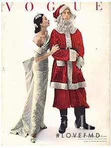  featured on the Vogue USA cover from December 1946