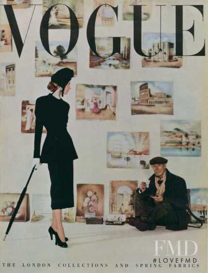  featured on the Vogue USA cover from March 1948