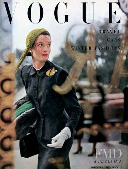  featured on the Vogue USA cover from November 1949