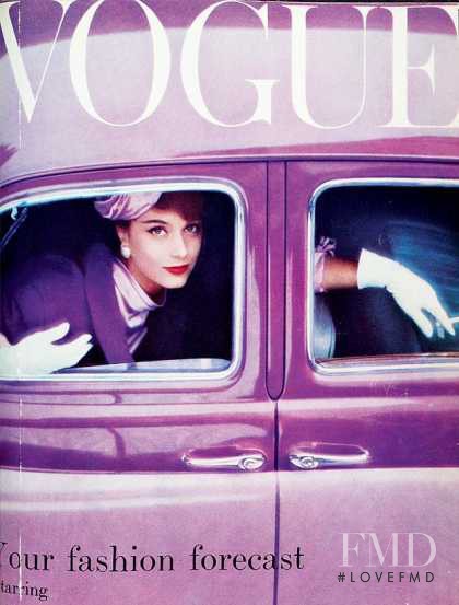  featured on the Vogue USA cover from August 1957