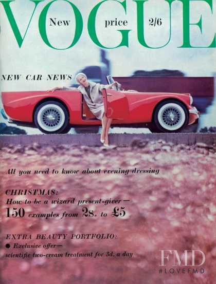  featured on the Vogue USA cover from November 1959