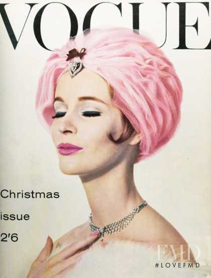 featured on the Vogue USA cover from December 1960