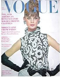  featured on the Vogue USA cover from September 1963
