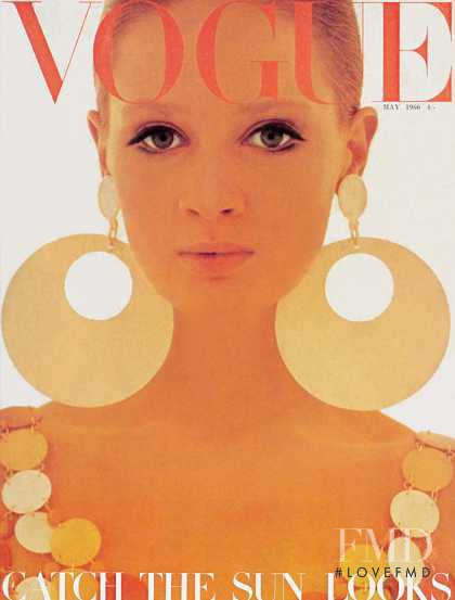  Birgitta af Klercker  featured on the Vogue USA cover from May 1966