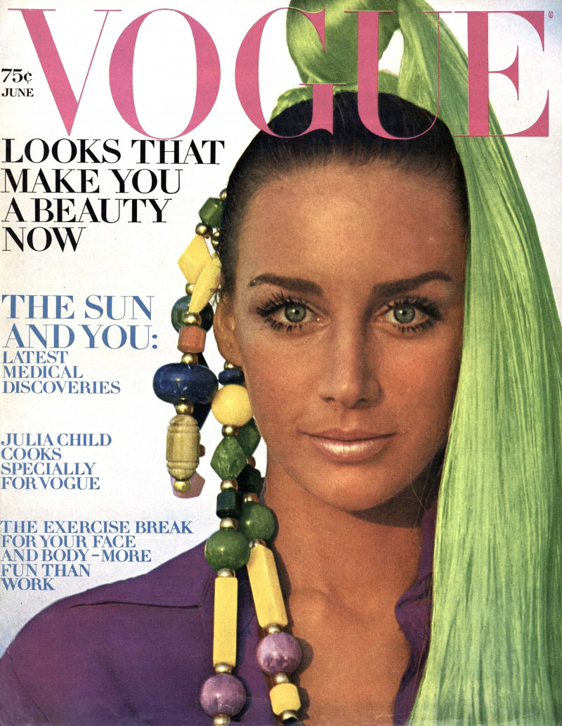 Windsor Elliot featured on the Vogue USA cover from June 1969