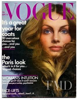  featured on the Vogue USA cover from September 1971