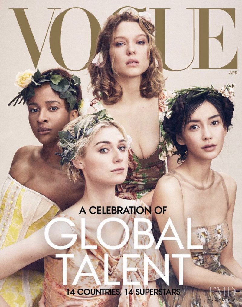  featured on the Vogue USA cover from April 2019