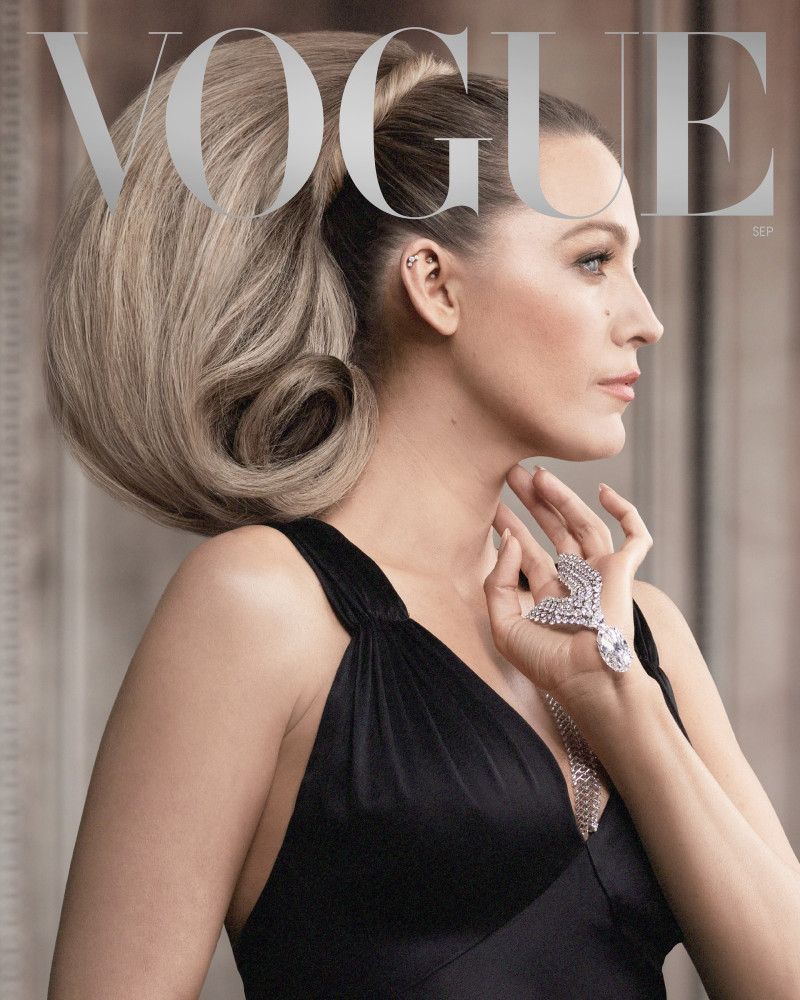 Blake Lively featured on the Vogue USA cover from September 2024