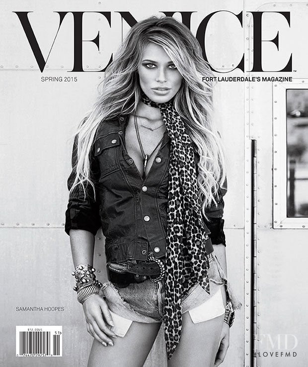 Samantha Hoopes featured on the Venice cover from April 2015