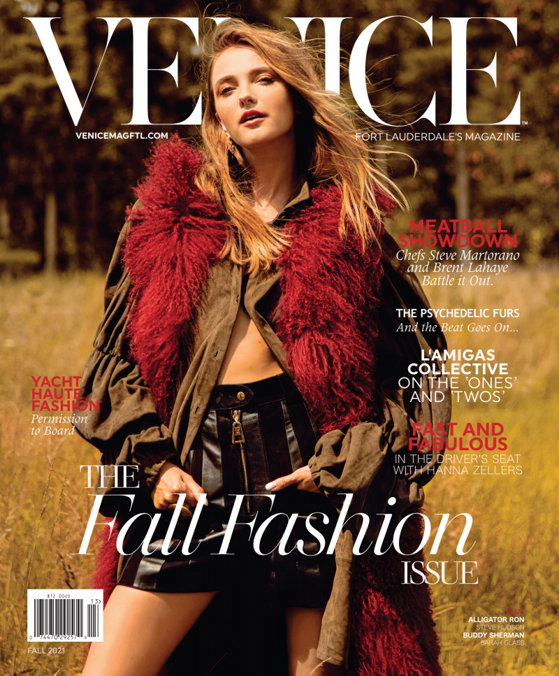 Vlada Roslyakova featured on the Venice cover from September 2021