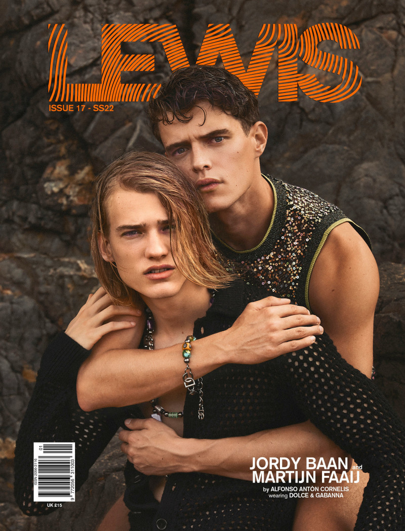 Martijn Faaij, Jordy Baan featured on the Lewis cover from May 2022