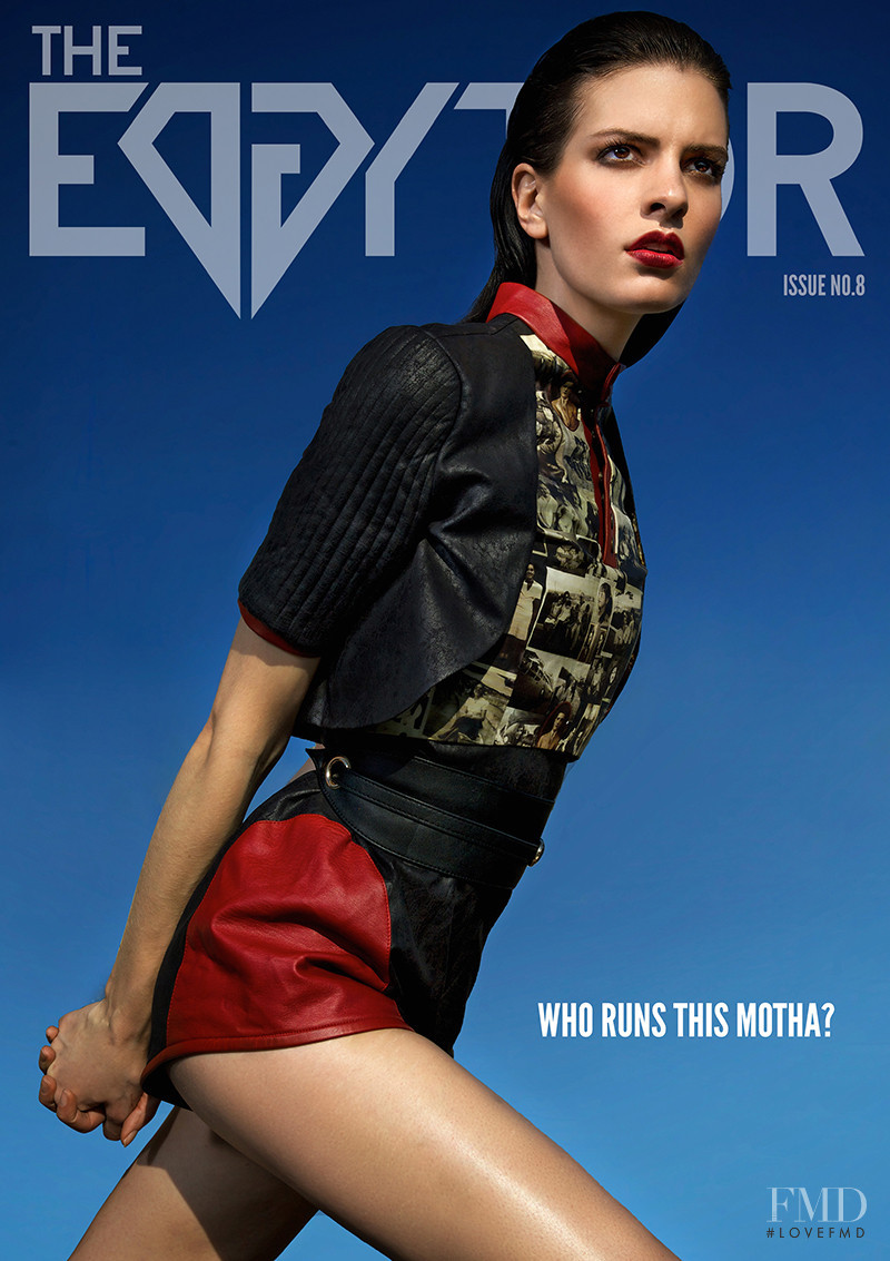 Rebecca Gobbi featured on the The Edgytor cover from September 2014