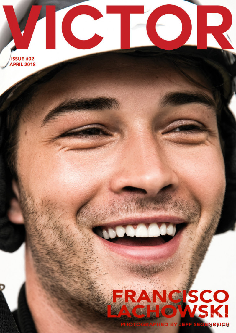 Francisco Lachowski featured on the Victor Magazine cover from April 2018