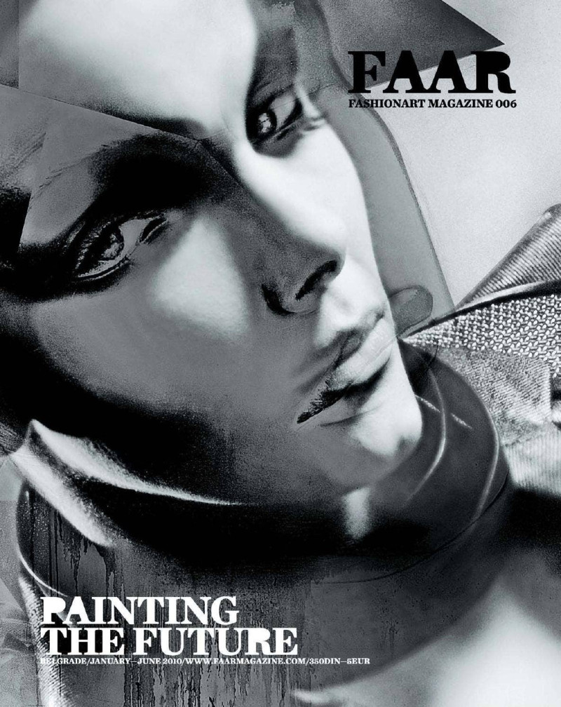 Aleksandra Aleksic featured on the Faar cover from January 2010