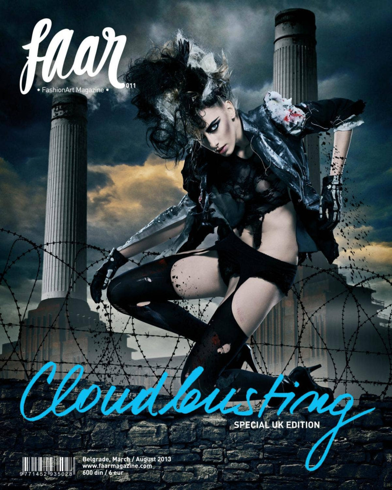 Andrijana Belovic featured on the Faar cover from March 2013