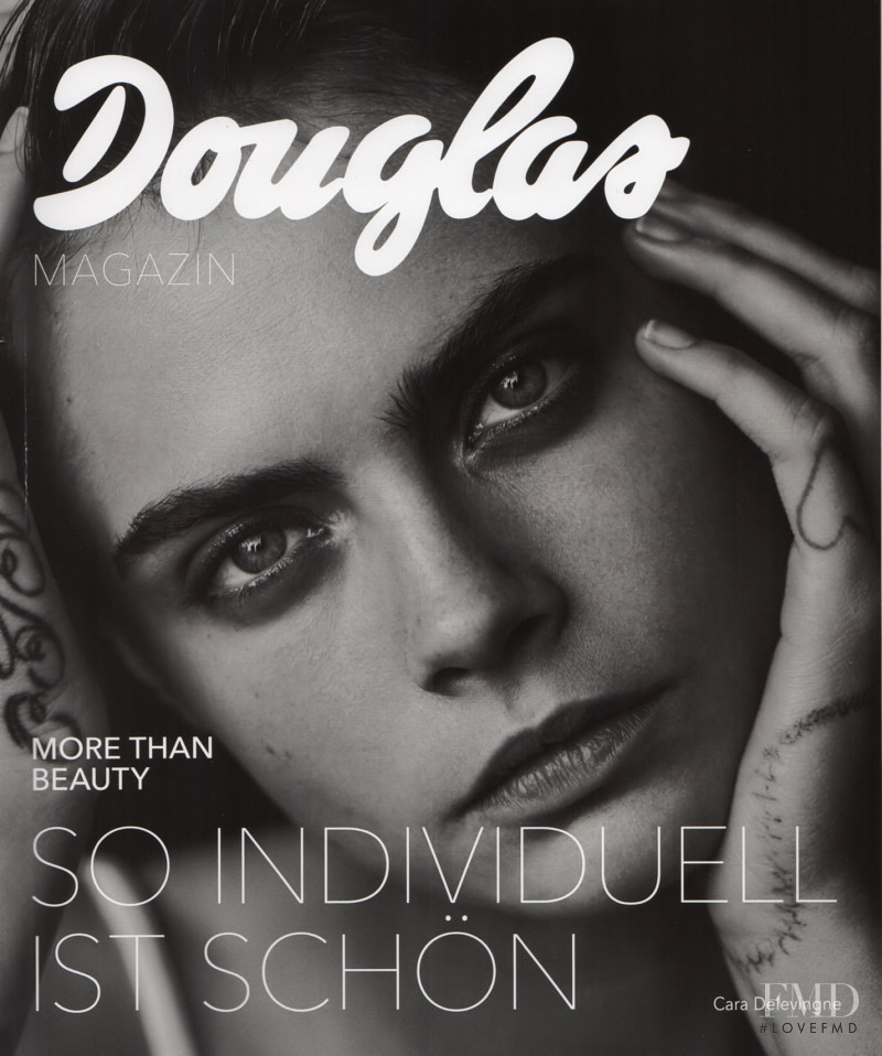 Cara Delevingne featured on the Douglas cover from March 2018