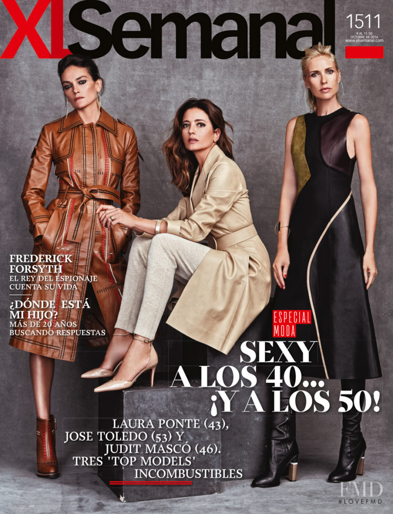 Laura Ponte, Judit Masco, Jose Toledo featured on the XL Semanal cover from October 2016