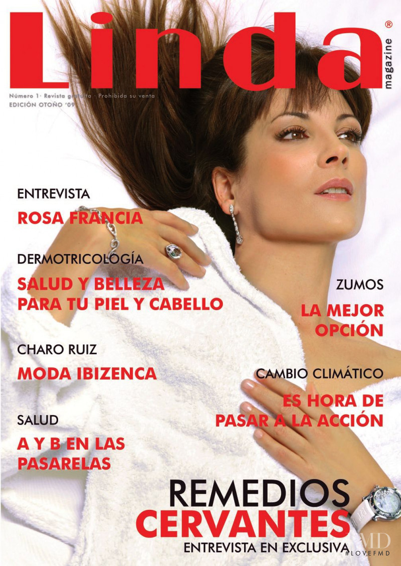 Remedios Cervantes featured on the Linda Magazine cover from September 2009
