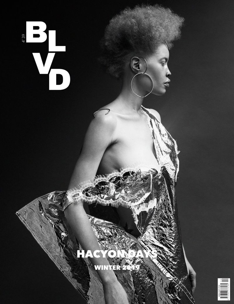 Diandra Forrest featured on the BLVD cover from March 2019