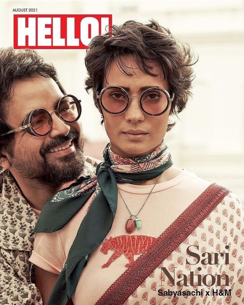 Rikee Chatterjee featured on the Hello! India cover from August 2021