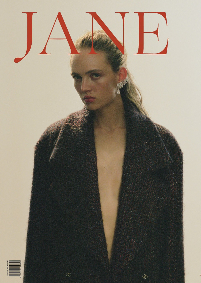 Adrienne Juliger featured on the Jane by the Grey Attic cover from October 2021